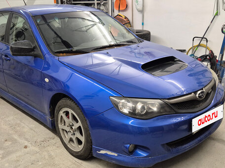2007 Subaru Impreza WRX III, синий, 950000 рублей, вид 3