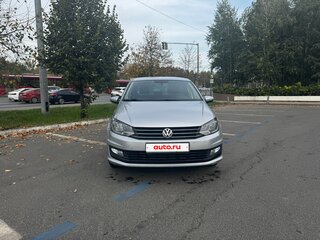 2019 Volkswagen Polo V Рестайлинг, серебристый, 1390000 рублей, вид 3