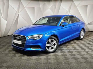 2018 Audi A3 III (8V) Рестайлинг, синий, 1789000 рублей, вид 1