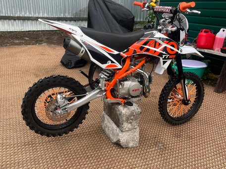 2024 Kayo Basic TT125EM, оранжевый, 95000 рублей, вид 5