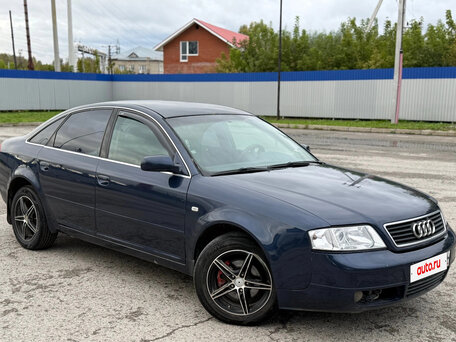 1998 Audi A6 II (C5), синий, 310000 рублей, вид 2