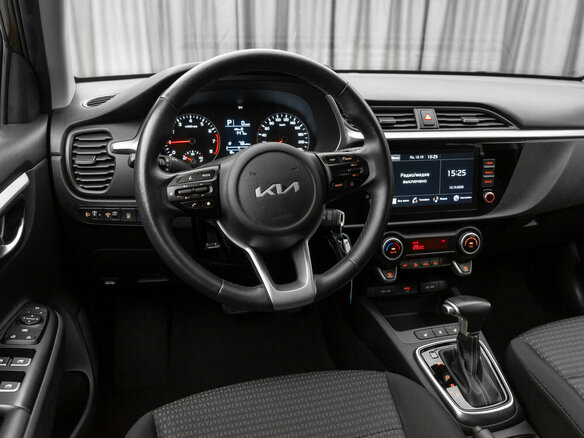 2021 Kia Rio X IV Рестайлинг, коричневый, 1880000 рублей - вид 6