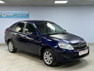 2017 Lada (ВАЗ) Granta I, синий, 270000 рублей, вид 3