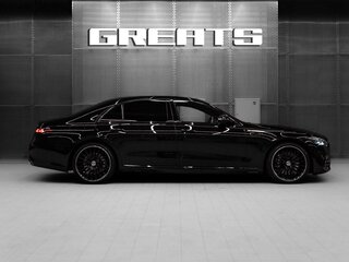 2026 Mercedes-Benz S-Класс 580 Long 4MATIC VII (W223) Рестайлинг, чёрный, 30900000 рублей, вид 4