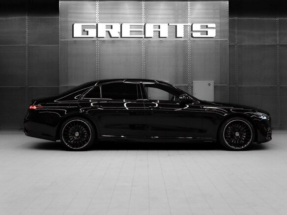 2026 Mercedes-Benz S-Класс 580 Long 4MATIC VII (W223) Рестайлинг, чёрный, 30900000 рублей - вид 4