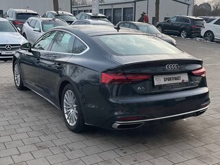 2022 Audi A5 Sportback 35 TFSI II (F5) Рестайлинг, чёрный, 3067600 рублей, вид 3