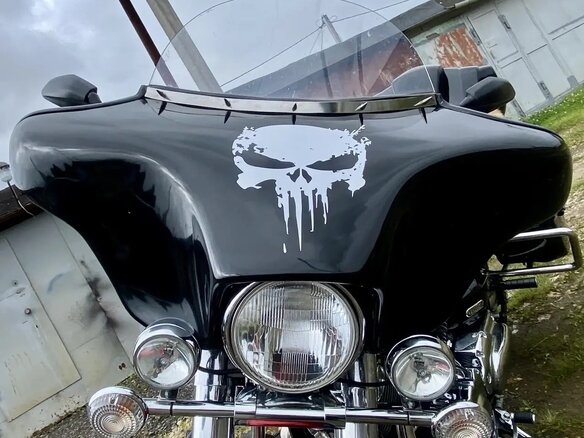 2005 Yamaha XVS1100, красный, 600000 рублей - вид 4