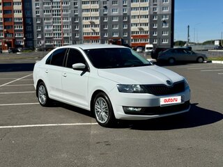 2017 Skoda Rapid I Рестайлинг, белый, 1150000 рублей, вид 2
