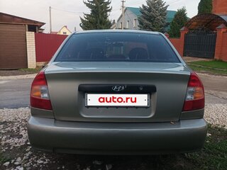 2003 Hyundai Accent ТагАЗ II, бежевый, 260000 рублей, вид 4