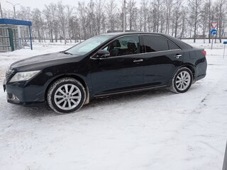2014 Toyota Camry VII (XV50), синий, 1850000 рублей, вид 4