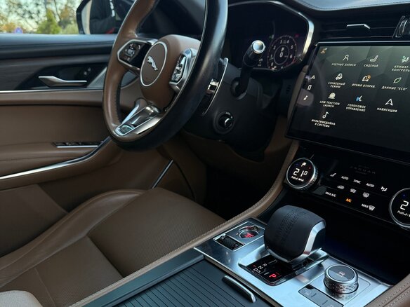 2021 Jaguar F-Pace I Рестайлинг, синий, 4300000 рублей - вид 27