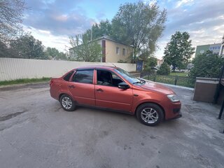 2013 Lada (ВАЗ) Granta I, оранжевый, 390000 рублей, вид 2