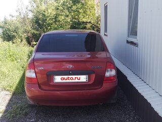 2006 Lada (ВАЗ) Kalina I, красный, 120000 рублей, вид 3
