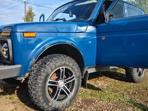 2015 Lada (ВАЗ) 2121 (4x4) I Рестайлинг, синий, 410000 рублей - вид 5