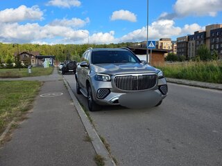 2022 Mercedes-Benz GLS 450 II (X167), серый, 7600000 рублей, вид 3