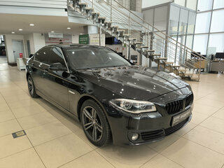 2015 BMW 5 серии 530d xDrive VI (F10/F11/F07) Рестайлинг, чёрный, 2530000 рублей, вид 3