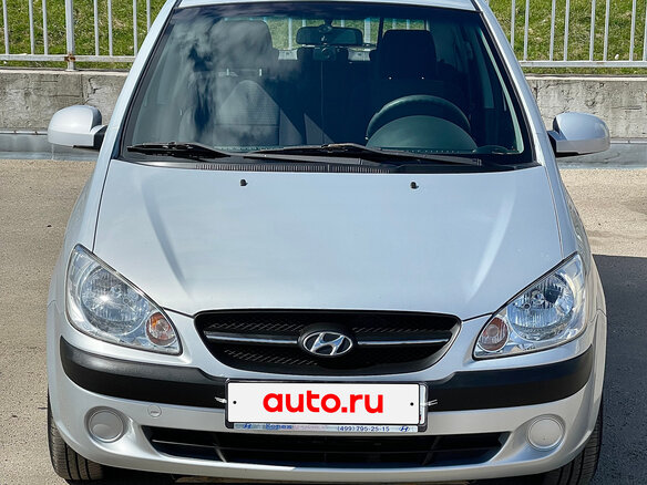 2010 Hyundai Getz I Рестайлинг, серебристый, 770000 рублей - вид 1