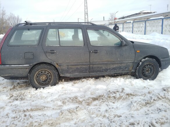 1994 Volkswagen Golf III, синий - вид 1