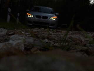 2006 BMW 5 серии 525i V (E60/E61), серебристый, 900000 рублей, вид 3