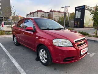 2007 Chevrolet Aveo I Рестайлинг, красный, 430000 рублей, вид 1