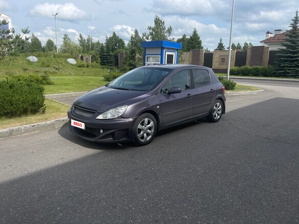 2005 Peugeot 307 I, пурпурный, 400000 рублей - вид 7