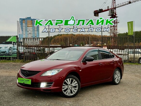 2008 Mazda 6 II (GH), красный, 669000 рублей - вид 1