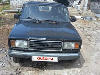 2007 Lada (ВАЗ) 2104, чёрный, 120000 рублей, вид 2