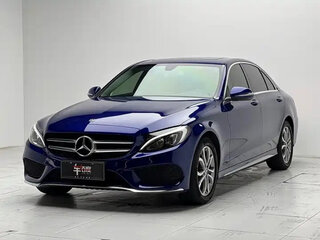 2018 Mercedes-Benz C-Класс 180 IV (W205) Рестайлинг, синий, 1913004 рублей, вид 1