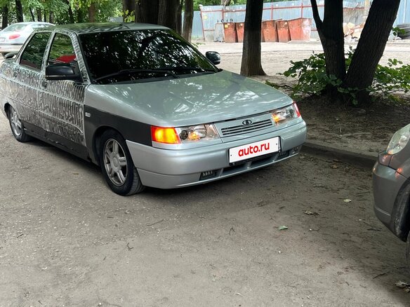 2003 Lada (ВАЗ) 2110, серебристый