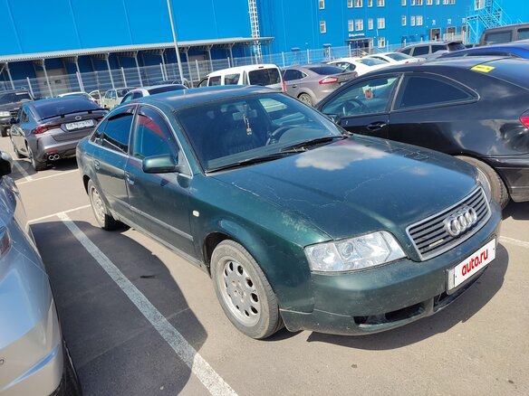 1999 Audi A6 II (C5), зелёный, 350000 рублей - вид 1