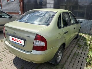 2006 Lada (ВАЗ) Kalina I, зелёный, 160000 рублей, вид 2