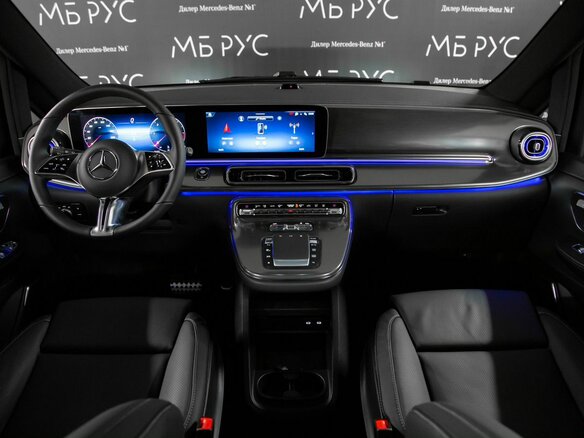 2026 Mercedes-Benz V-Класс Extra Long 300 d экстра длинный III (W447) Рестайлинг 2, чёрный, 18446400 рублей - вид 12