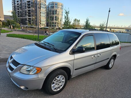 2001 Dodge Caravan Grand IV, серебристый, 575000 рублей, вид 1