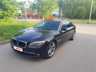 2009 BMW 7 серии Long 750Li xDrive V (F01/F02/F04), чёрный, 900000 рублей, вид 1