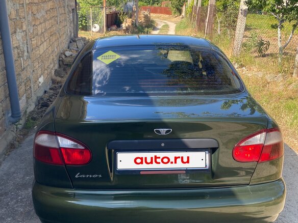 2006 Daewoo Lanos, зелёный, 350000 рублей - вид 6