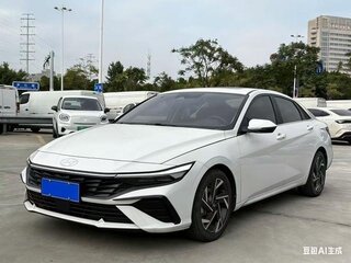 2023 Hyundai Elantra N Line VII (CN7) Рестайлинг, белый, 1500000 рублей, вид 1