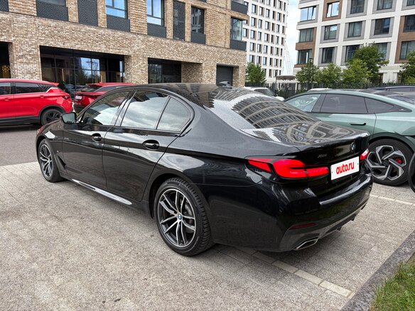2020 BMW 5 серии 520d xDrive VII (G30/G31/G38) Рестайлинг, чёрный - вид 7