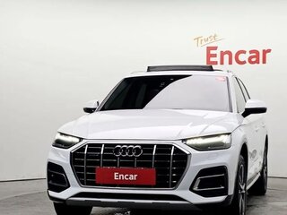 2022 Audi Q5 40 TDI II (FY) Рестайлинг, белый, 4825469 рублей, вид 2