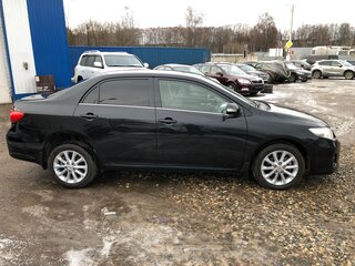 2012 Toyota Corolla X (E140, E150) Рестайлинг, чёрный, 1200000 рублей, вид 4