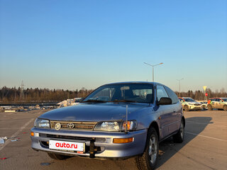 1996 Toyota Corolla VII (E100), голубой, 170000 рублей, вид 4