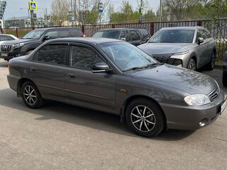 2006 Kia Spectra I Рестайлинг 2, серый, 315000 рублей, вид 3