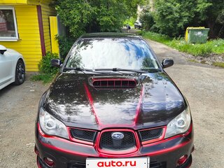 2005 Subaru Impreza WRX II Рестайлинг 2, чёрный, 950000 рублей, вид 2