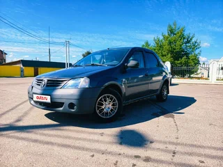 2008 Renault Logan I, серый, 150000 рублей, вид 1