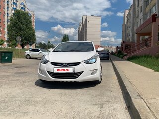 2013 Hyundai Elantra V (MD), белый, 1143000 рублей, вид 4