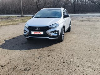 2024 Lada (ВАЗ) Vesta SW Cross I Рестайлинг (NG), серебристый, 1550000 рублей, вид 1