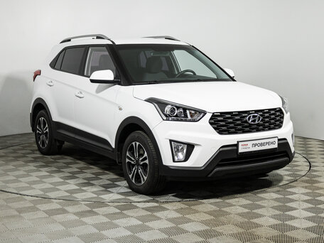 2021 Hyundai Creta II, белый, 1799585 рублей, вид 3