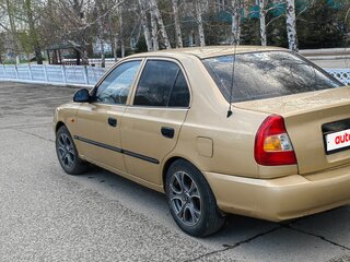 2007 Hyundai Accent ТагАЗ II, бежевый, 350000 рублей, вид 3