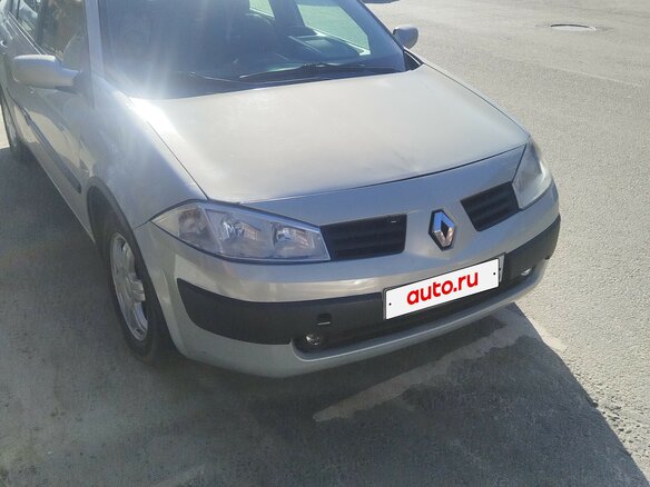2004 Renault Megane II, серебристый - вид 4