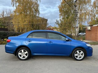 2010 Toyota Corolla X (E140, E150) Рестайлинг, синий, 999000 рублей, вид 5