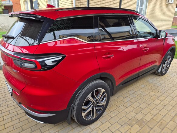 2024 Chery Tiggo 7 Pro Max I Рестайлинг, красный, 2100000 рублей - вид 2